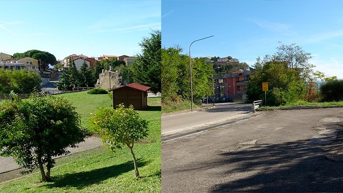 ariano eliporto bonificato e recinto eliminato lungo la panoramica