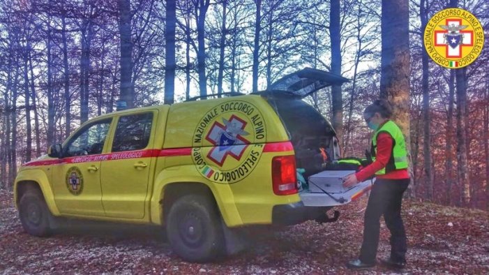 giovane battipagliese disperso sul monte polveracchio salvato