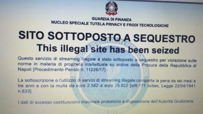 blitz gdf polizia oscurati 5 500 siti e canali telegram