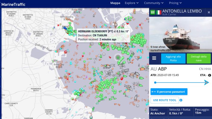 marittimi bloccati in cina l appello del sindaco di procida