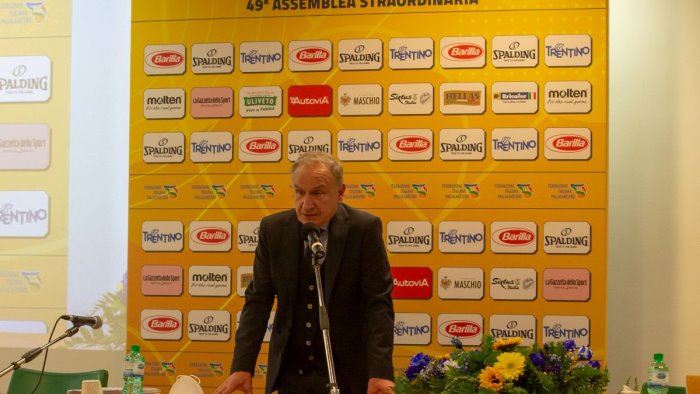 giovanni petrucci confermato presidente federbasket