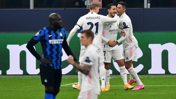 champions il real madrid vince a san siro