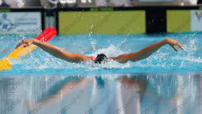 nuoto pirozzi in acqua dopo 47 giorni