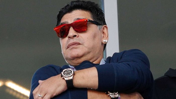 maradona ricoverato in ospedale