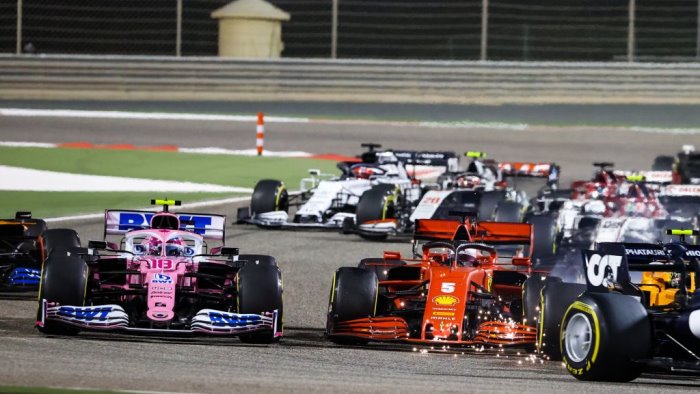 ferrari male in bahrain botta e risposta vettel leclerc