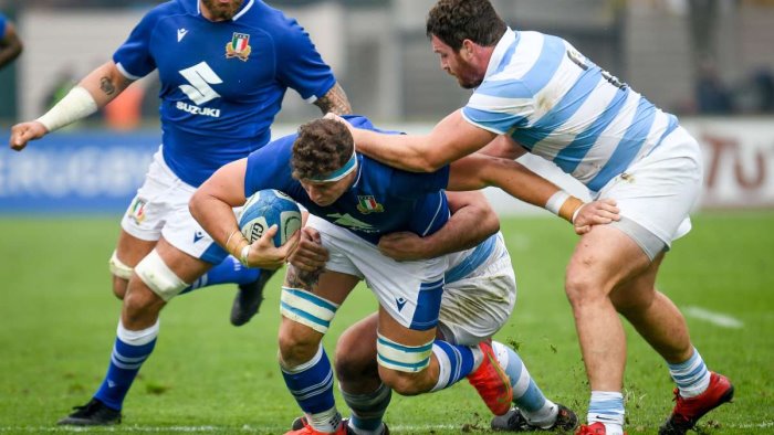 italrugby superata dall argentina per 37 16