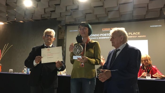 all artista sannita pedicini il premio lorenzo il magnifico