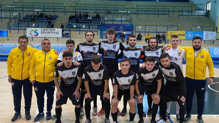 benevento 5 l under 19 pareggia col cus molise e perde il primato