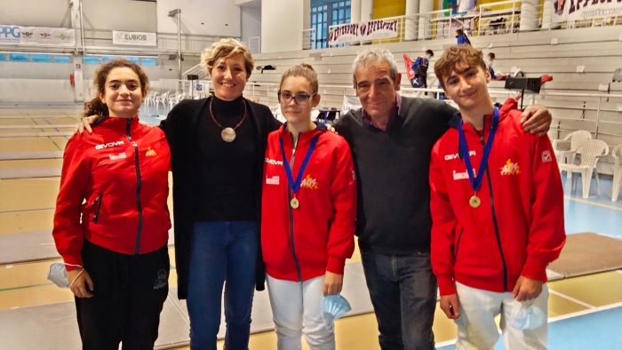 accademia olimpica furno a casagiove ottimi risultati per i cadetti