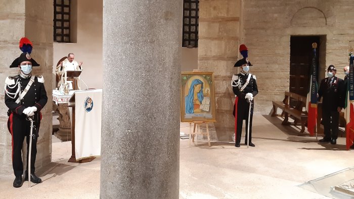 i carabinieri celebrano la celeste patrona virgo fidelis