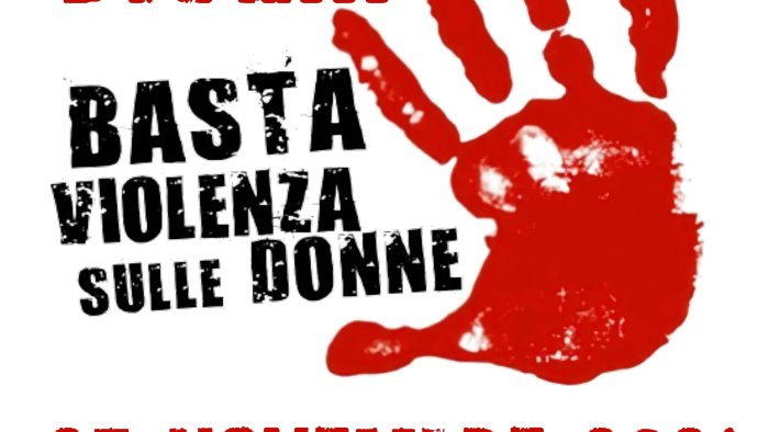 giornata contro la violenza sulle donne il giannone si tinge di rosso