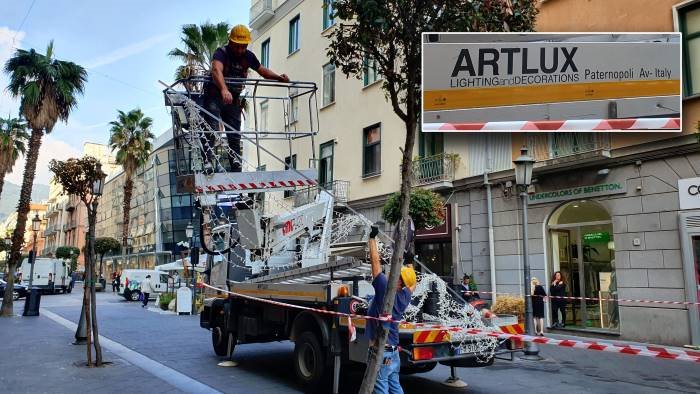 luci d artista in ritardo santoro annunci da campagna elettorale