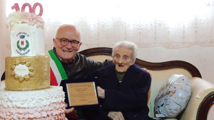 il comune di castelvenere festeggia i 100 anni di nicolina