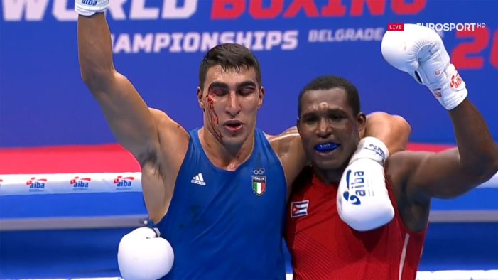 boxe renzini non ci sta ha vinto il nostro mouhiidine