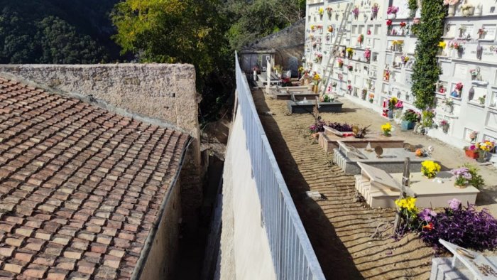 riqualificazione e decoro nuovi interventi nel cimitero monumentale di amalfi