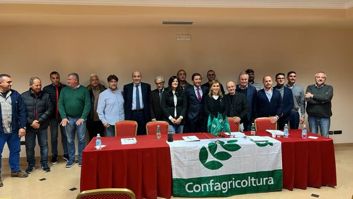 antonio costantino e il nuovo presidente provinciale di confagricoltura