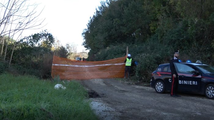 esplosione metanodotto forchia si lavora per il ripristino