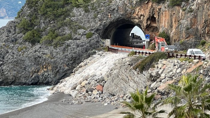 camerota conclusi i lavori di messa in sicurezza lungo la strada del mingardo