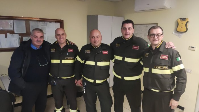 vigili del fuoco tre coordinatori diventano caposquadra ecco chi sono