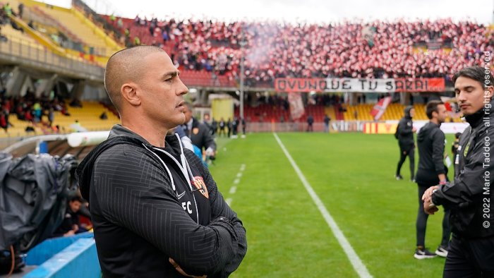 benevento cannavaro peccato per il pari per vincere bisogna essere perfetti