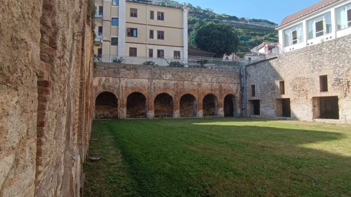 villa romana di minori al via gli interventi per il recupero e restauro