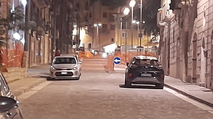 avellino lavori infiniti nel centro storico corso umberto non riapre ancora