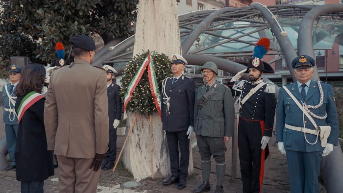 pontecagnano celebra la giornata nazionale dell unita e delle forze armate