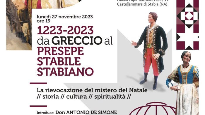 a castellammare di stabia 1223 2023 da greccio al presepe stabile stabiano