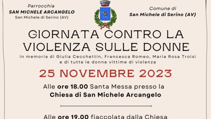 marcia e fiaccole a san michele di serino per giulia stop violenza sulle donne