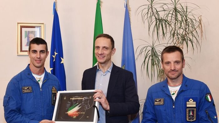 frecce tricolori e di casalbore il nuovo comandante massimiliano salvatore