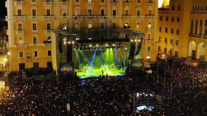 capodanno a salerno i pooh e gigi d alessio in pole per il concerto