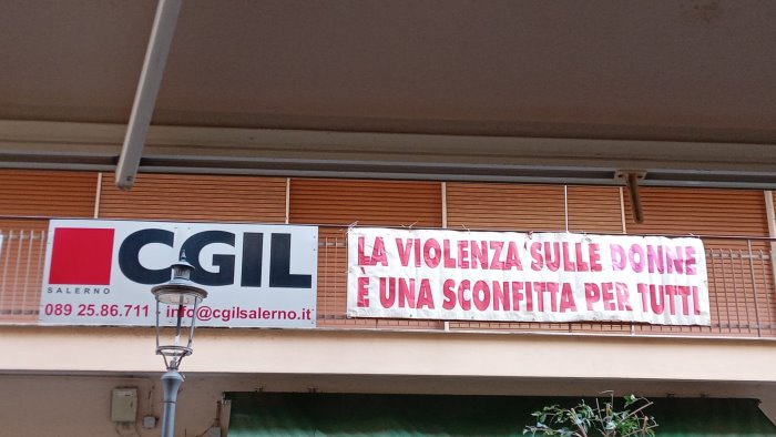 salerno sindacati in campo la violenza sulle donne e una sconfitta di tutti