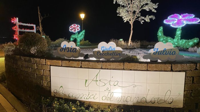 da asia a giulia nel giardino del mandorlo un altra stella nel firmamento