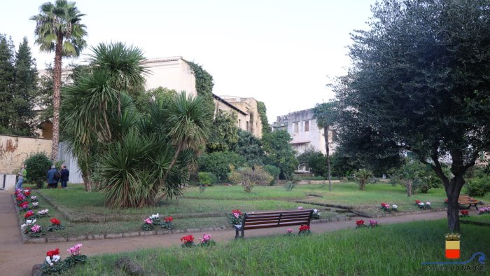 napoli torna all antico splendore il parco di re ladislao