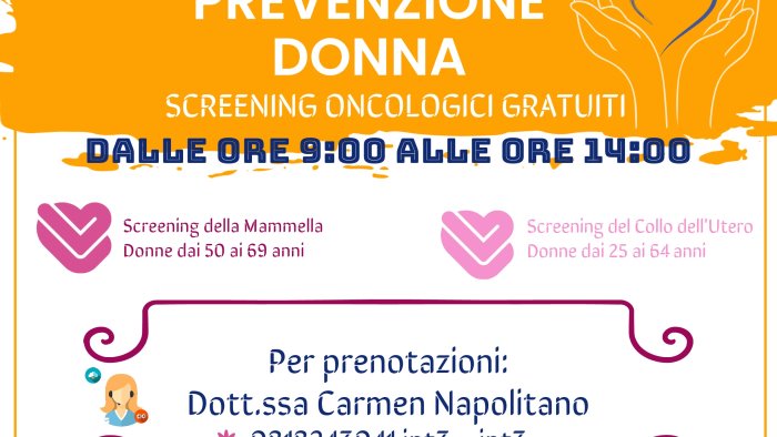 screening oncologici i camper asl fanno tappa a baiano e forino