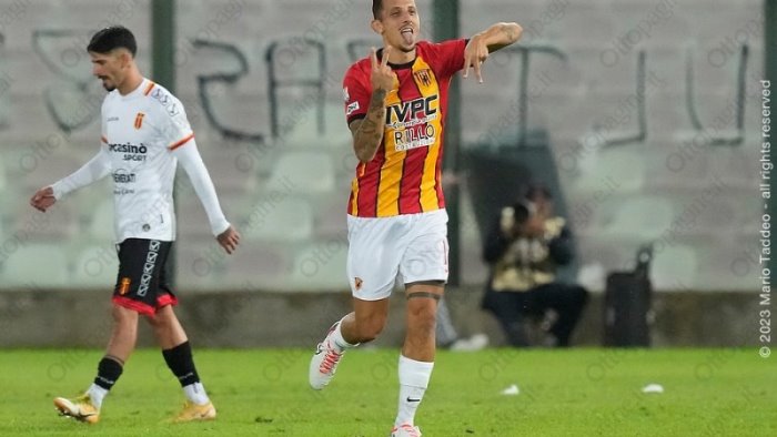 benevento improta ritrova il sorriso interrotto un lungo digiuno di gol