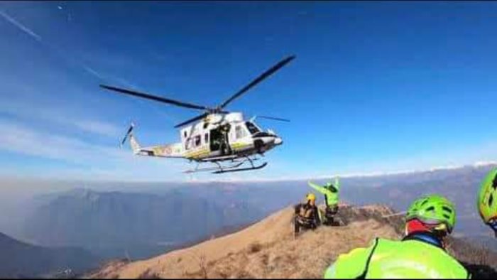 soccorso alpino della finanza taglio del nastro della stazione in alta irpinia