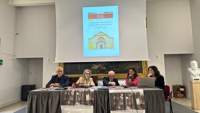 la chiesa di santa sofia a benevento presentato un progetto di valorizzazione