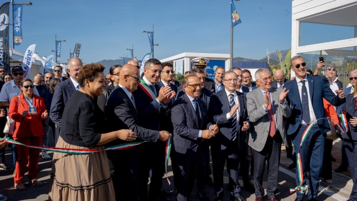 salerno inaugurato il boat show attese oltre 110mila presenze al salone