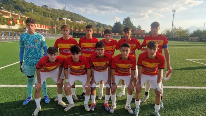 under 16 pari tra benevento e ascoli all avellola