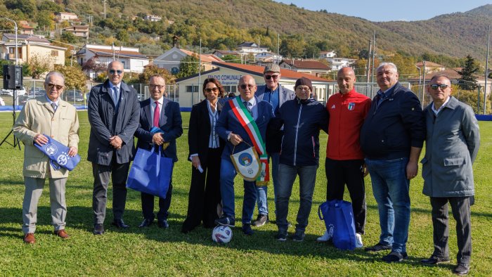 atena lucana inaugurato il nuovo stadio comunale