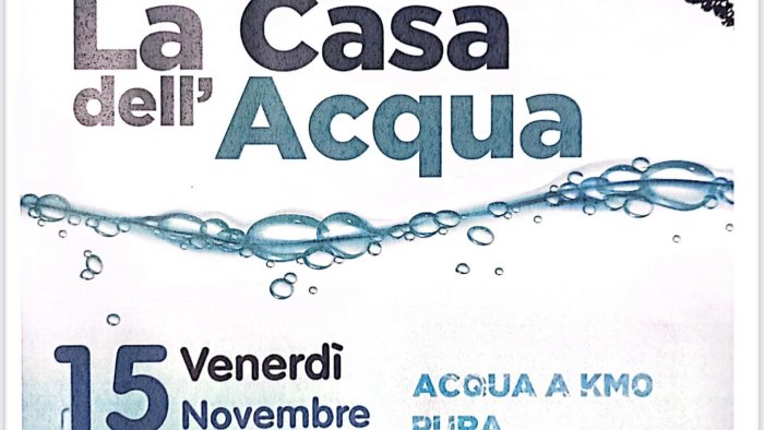 mercato san severino nuova casa dell acqua