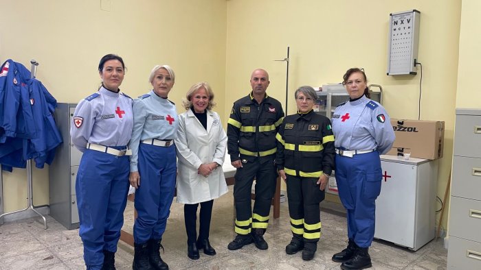 comando vigili del fuoco benevento al via campagna di prevenzione dermatologica