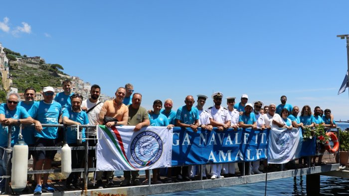 ad amalfi nuova giornata ecologica di pulizia dei fondali marini