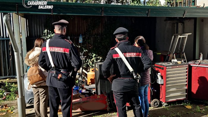 recuperata dai carabinieri merce rubata in un azienda di battipaglia