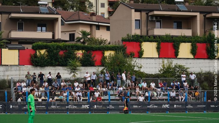 benevento pioggia di gol delle under 17 e 15 contro la pianese