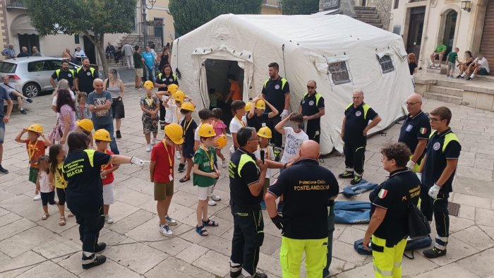 bisaccia al via il corso base di protezione civile nella terra dell osso