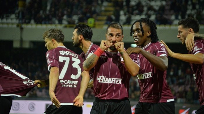 salernitana verde speranza voglio la doppia cifra