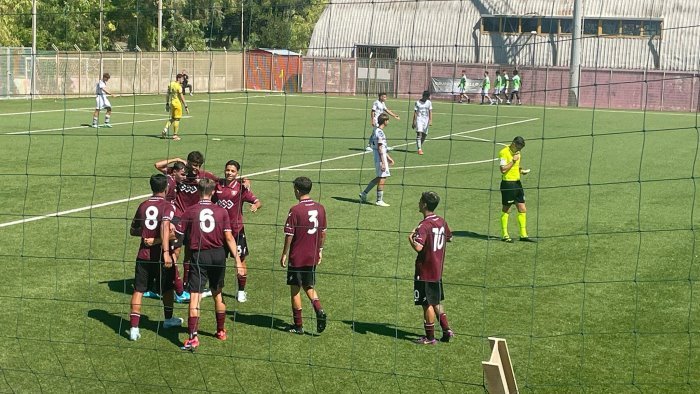 salernitana primavera pari amaro con il perugia