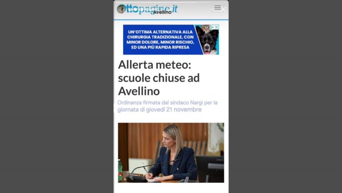 fake news con il logo di ottopagine nessuna ordinanza di chiusura scuola